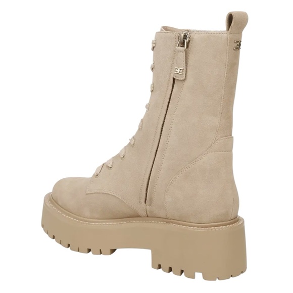 Sam Edelman Sesame EVINA Lug Sole Combat Boots - Picture 3 of 12